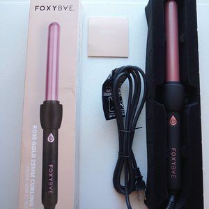 FOXYBAE ROSE GOLD 25MM CURLING IRON / WAND